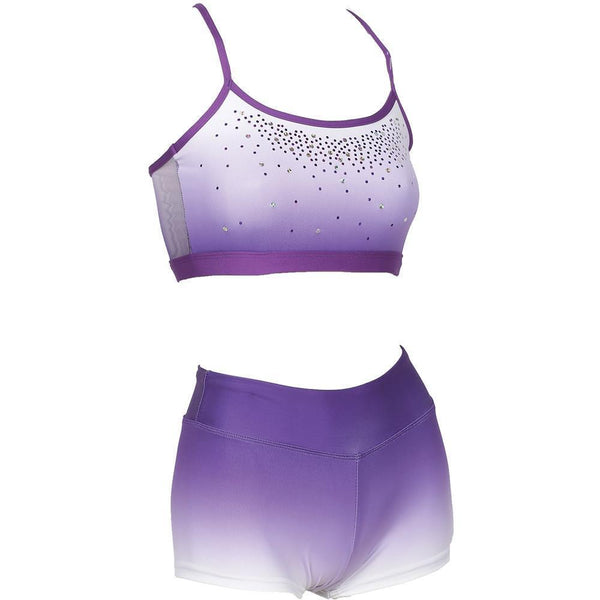 PW Dancewear Crop Top - Purple