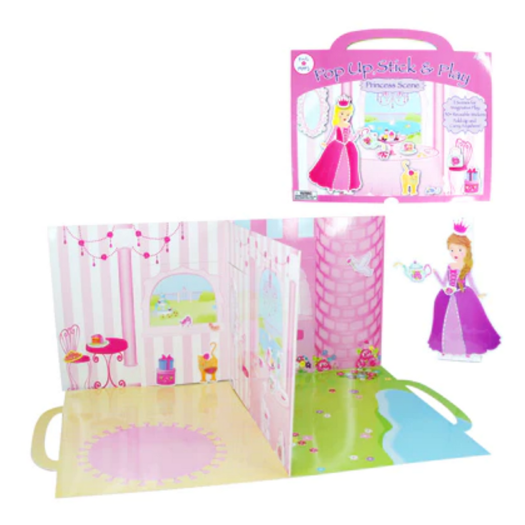 Pink Poppy Princess Pop-Up Castle