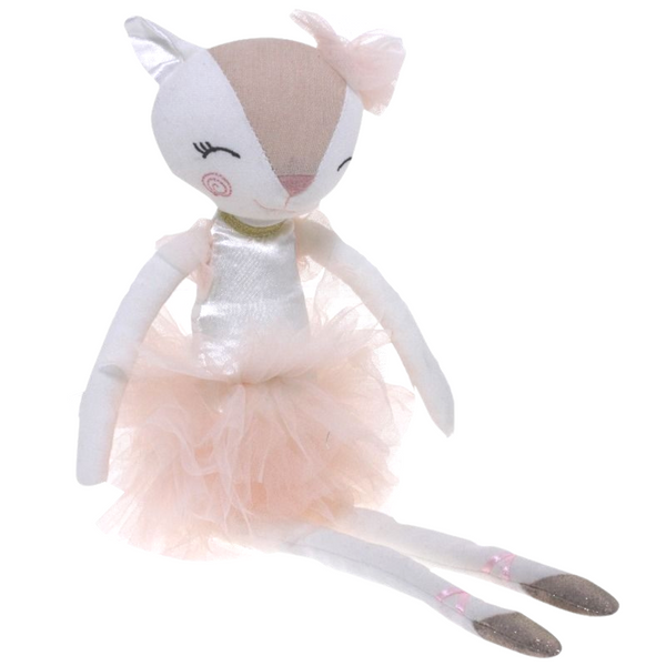 Kitty Ballerina Plush Doll