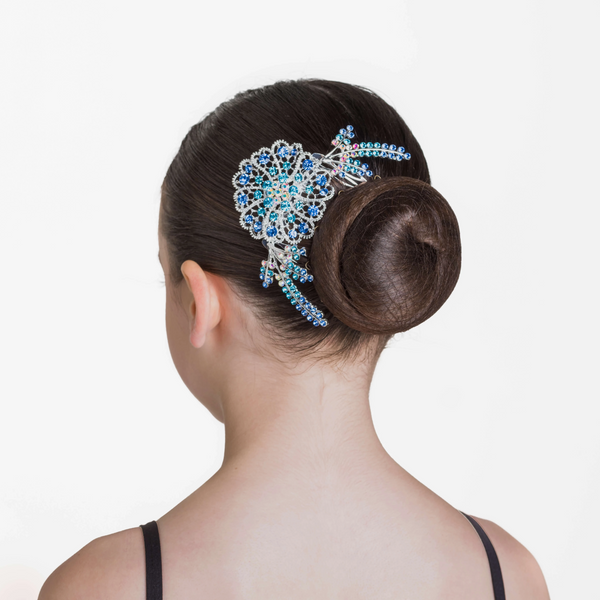Studio 7 Sapphire Sparkle Hair Comb - Blue