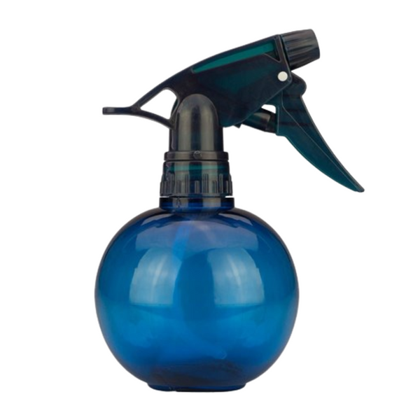 Transparent Water Spray Bottle - Blue