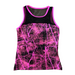 Ditto Dancewear Fractured Singlet and Shorts Set - Pink