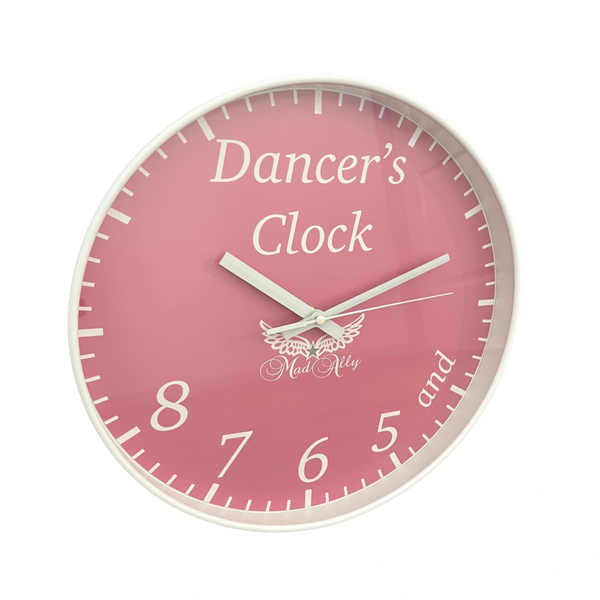 Dancer's Clock 5, 6, 7, 8 - Pink