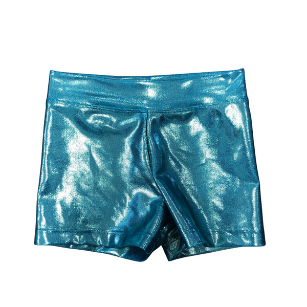 Ditto Dancewear Sparkle Shorts - Mint