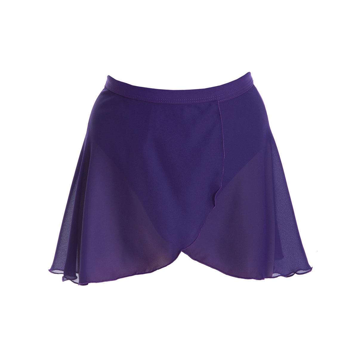 PW Mini Wrap Skirt Purple