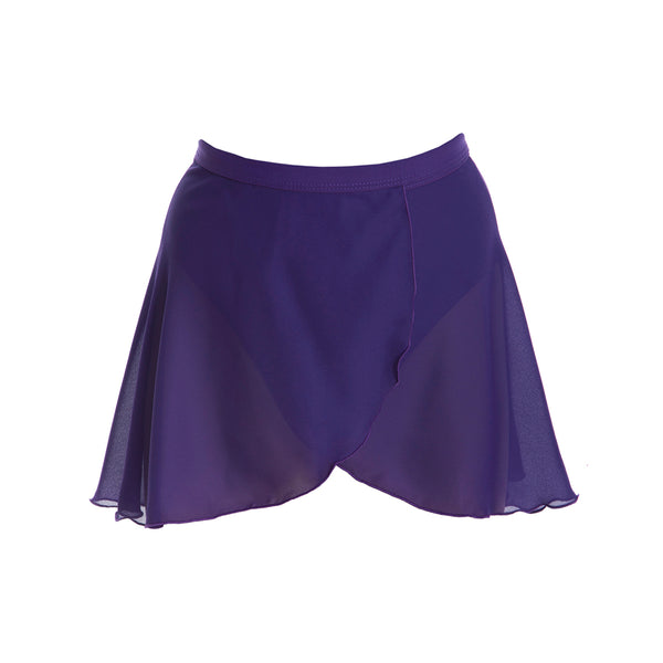 PW Mini Wrap Skirt - Purple"
