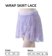 PW Dancewear Children's Lace Wrap Skirt - ROYAL