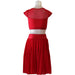 Studio 7 Inspire Mesh Skirt - Red