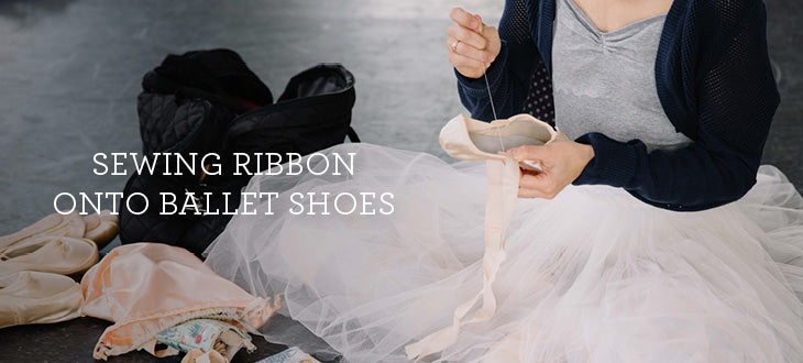 Sewing Ribbons/Elastic on Ballet Shoes